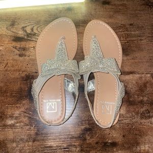 Material Girl Sparkly Sandals